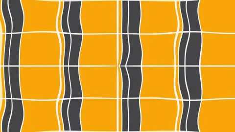 Yellow and Gray Abstract Wavy Lines Motion Graphics Animation Clip Video stock 331576826