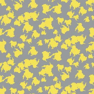 Yellow and gray seamless vector texture pattern Illustrazione stock