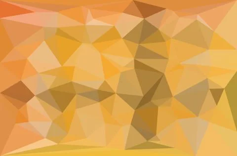 Yellow and gray triangular pattern - triangles mosaic イラスト素材