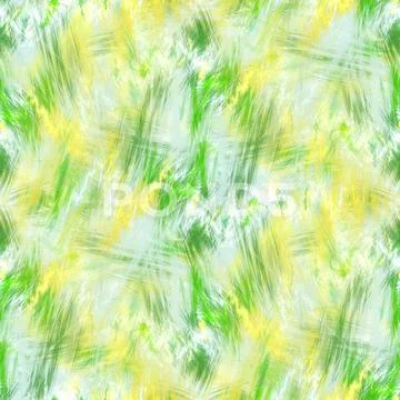 Yellow and green seamless pattern Stock Illustration