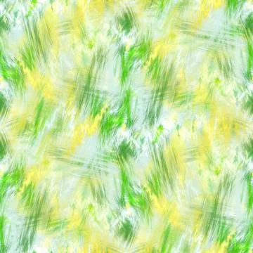 Yellow and green seamless pattern Stock Illustration
