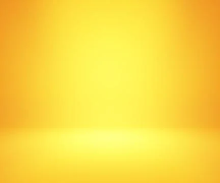 Yellow and orange gradient abstract background Stock Illustration
