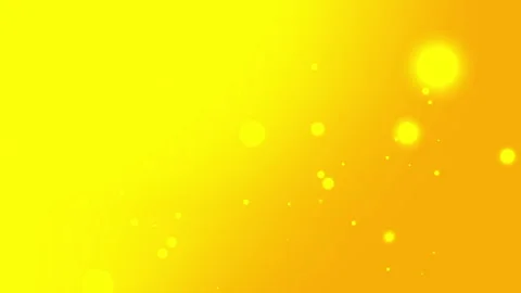 Yellow and orange gradient with small white circles on it Stock Footage 303388858