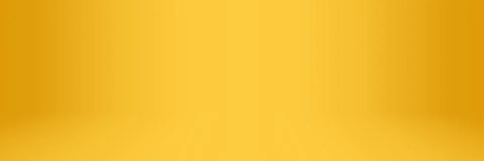 Yellow and orange soft gradient abstract studio and showroom backdrop backg.. Stock Illustration