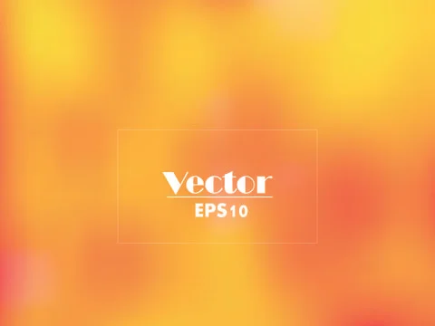 Yellow and orange vector gradient background Stock Illustration