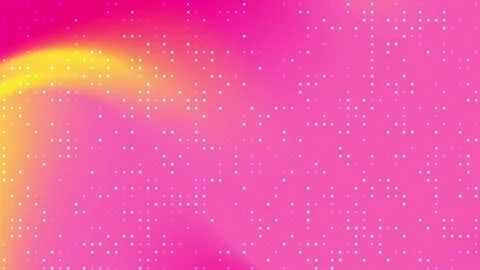 Yellow and pink gradient background with dots Stock Footage 303220033