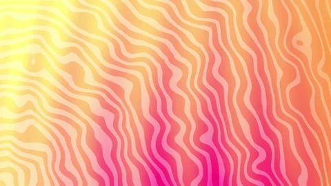 Yellow and pink gradient background with geometry overlay Stock Footage 303220054