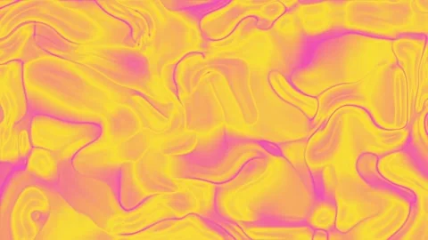 Yellow and pink gradient background liquid Stock Footage 312805296