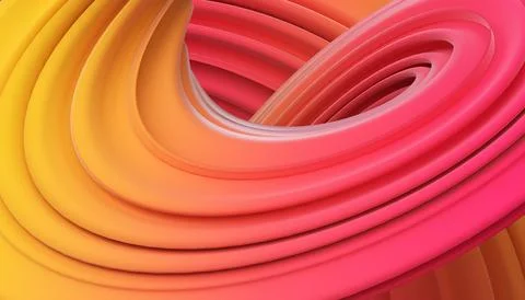 Yellow And Pink Gradient Background Stock Illustration