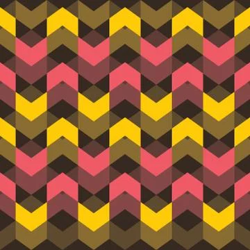 Yellow and pink wave pattern background vector 스톡 일러스트