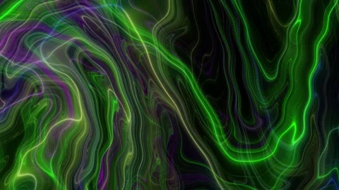 Yellow and Purple Fluid Flow Seamless Loop Motion Background Stock Footage 340906552