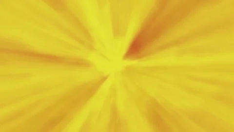 Yellow and red warm light shining on black background animation. Rays pulsate Stock Footage 152658138