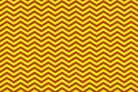 Yellow and red zigzag pattern background. Illustrazione stock
