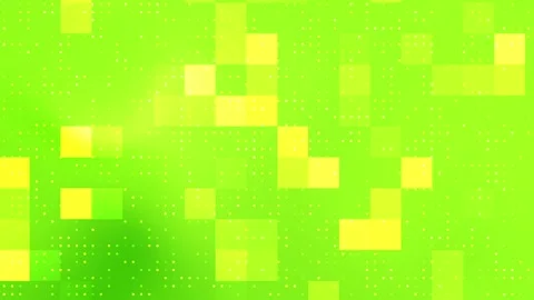 Yellow and reen aesthetic square background Stock Footage 312987209