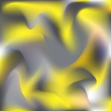 Yellow and silver background with dark gray color composition in abstract style. Stock Illustration