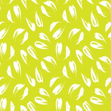 Yellow Animal Leopard Seamless Pattern Background Stock Illustration