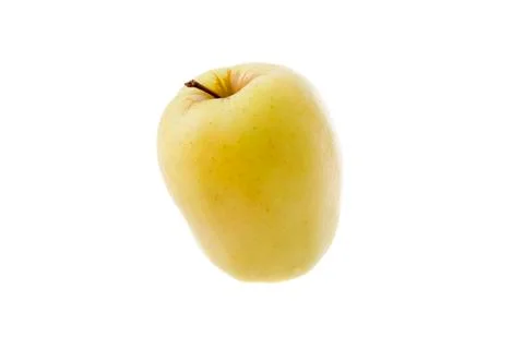 Yellow apple Stock Photos