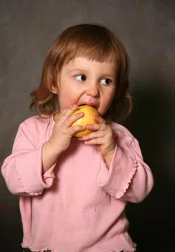 Yellow apple Stock Photos