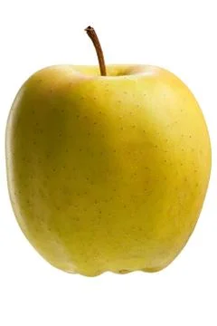 Yellow apple Stock Photos