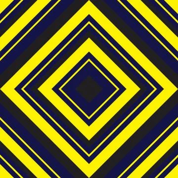 Yellow Argyle Diagonal Stripes seamless pattern background Illustrazione stock