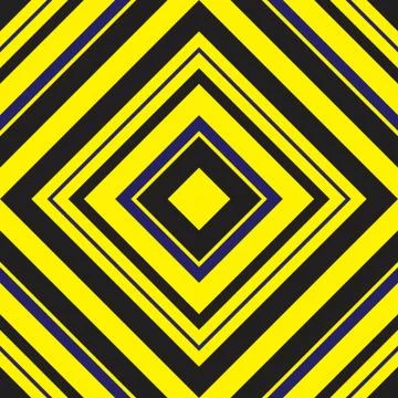 Yellow Argyle Diagonal Stripes seamless pattern background 스톡 일러스트