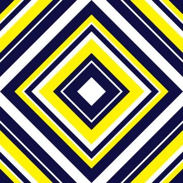 Yellow Argyle Diagonal Stripes seamless pattern background 스톡 일러스트