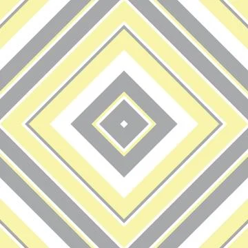 Yellow Argyle Diagonal Stripes seamless pattern background Stock Illustration