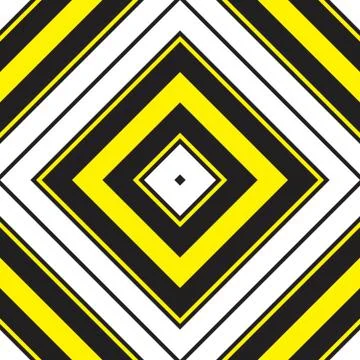 Yellow Argyle Diagonal Stripes seamless pattern background 스톡 일러스트