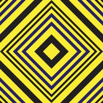 Yellow Argyle Diagonal Stripes seamless pattern background 스톡 일러스트