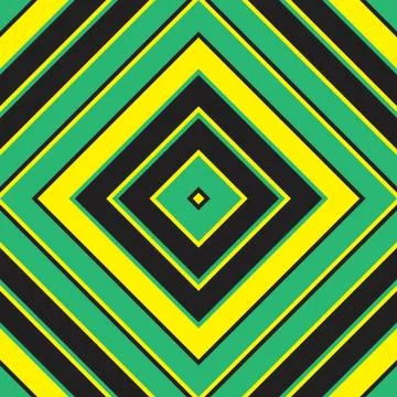 Yellow Argyle Diagonal Stripes seamless pattern background Illustrazione stock