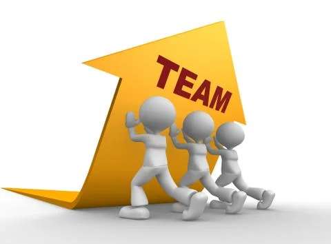 Yellow arrow Stock Illustration