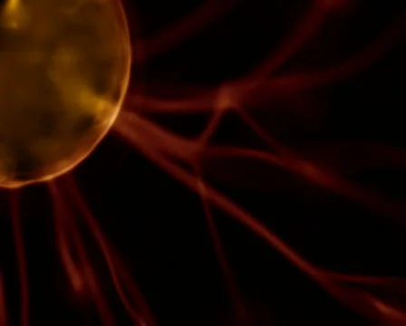 Yellow Atom Video stock 104086