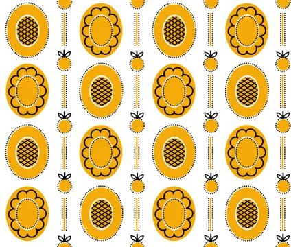 Yellow background 1 Stock Illustration