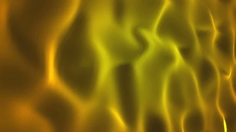 Yellow background abstract digital wave graphic animation. Stock Footage 92151340
