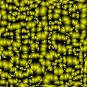 Yellow Background Abstract Yellow Bubble Background. Yellow Bubble Pattern... Foto stock
