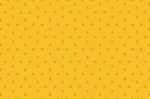 A yellow background with black squares Illustrazione stock