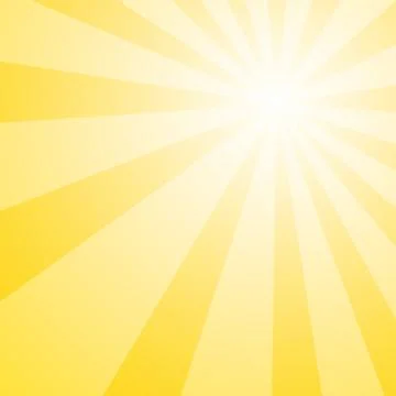 Yellow background bright and upbeat yellow sunshine background Stock Illustration