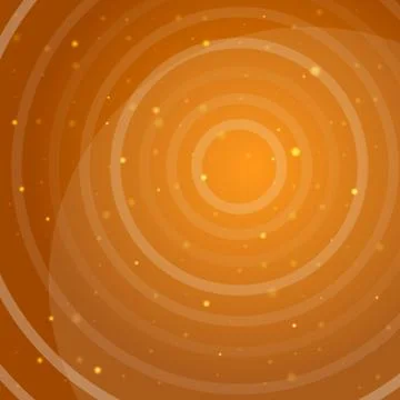 Yellow background with circle Stock Illustration