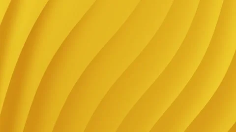 Yellow background gradient with curve wavy lines ideal for abstract backgrounds, Stock Footage 310349315