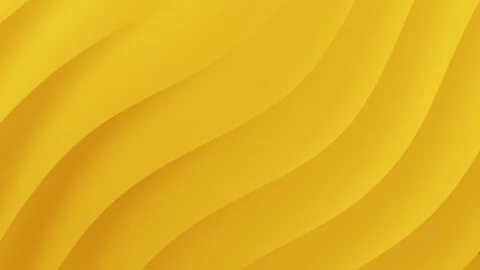 Yellow background gradient with wavy lines ideal for abstract backgrounds, Stock Footage 310346223