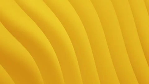 Yellow background gradient with wavy lines ideal for abstract backgrounds, Stock Footage 310349989