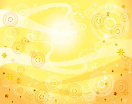 Yellow background Stock Illustration