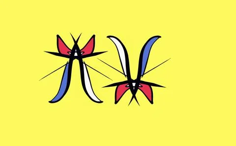 (Yellow Background Illustration) Stock Illustration