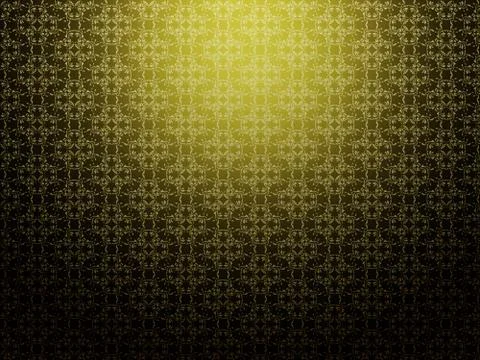 Yellow background with pattern Illustration
