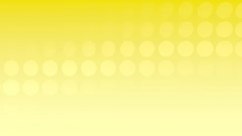 Yellow Background with rotating Discs Stock Footage 94354925