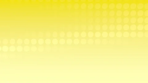 Yellow Background with rotating Discs Stock Footage 94354930