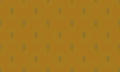 Yellow background with small lightbulb pattern for design Stock Illustration