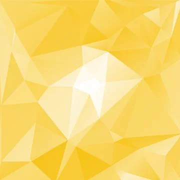 Yellow background with triagles Illustrazione stock