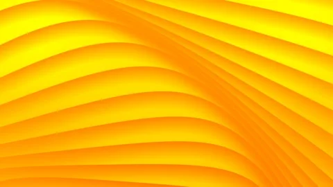 Yellow background with wave line Stock Footage 168161129