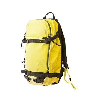 Yellow backpack 스톡 사진